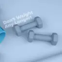 2KG Fitness Dumbbell - Pair